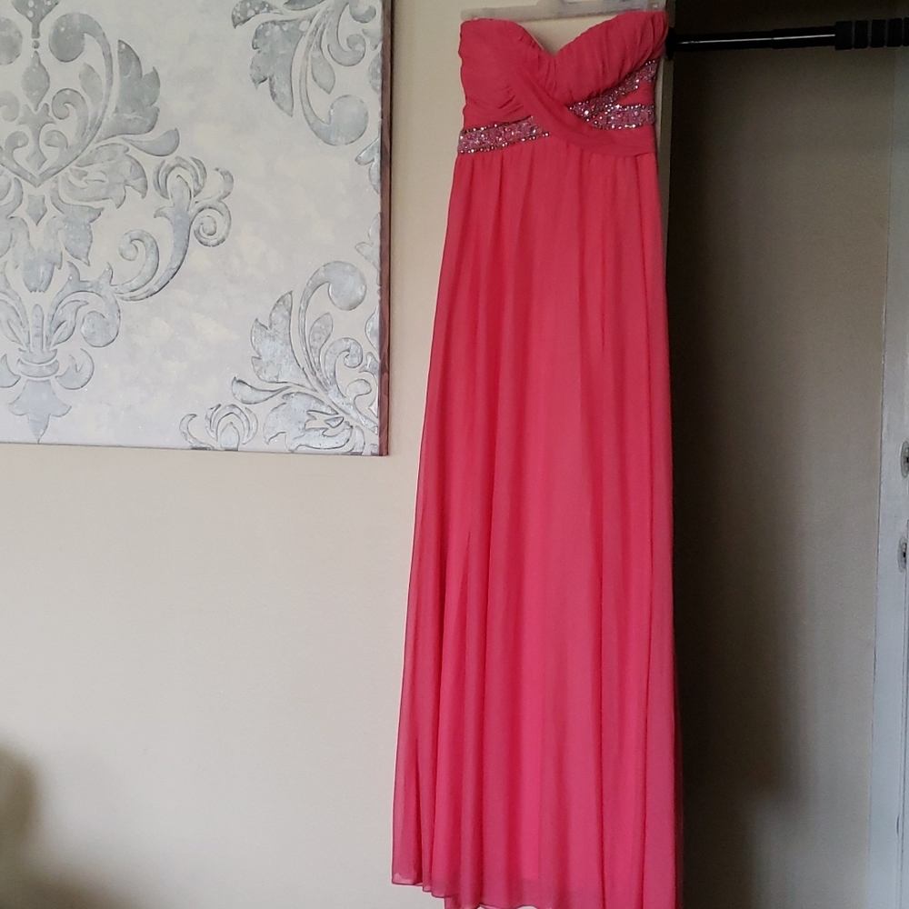 Prom dress  size 7 strapless
